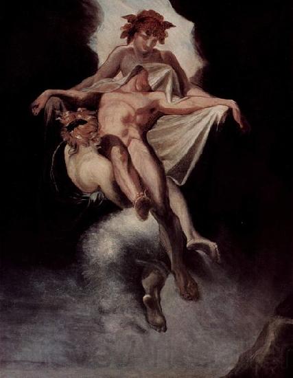 Johann Heinrich Fuseli Sleep and Death carrying away Sarpedon of Lycia